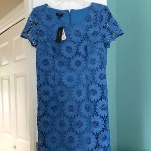 Talbots petite lace sheath dress
